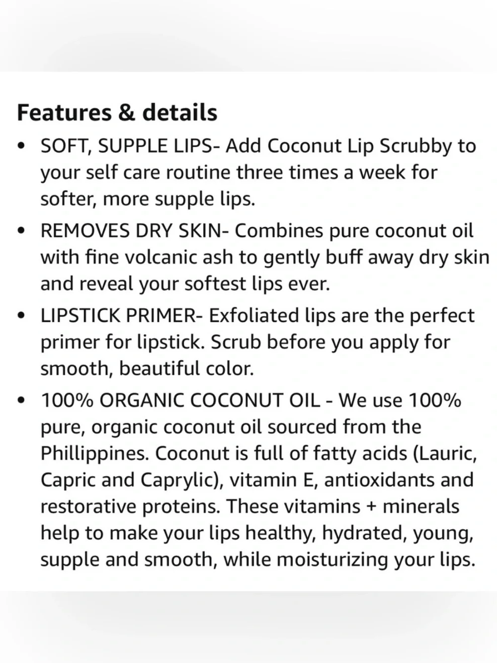 Kopari exfoliating lip